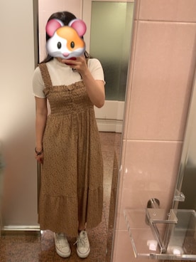 「料理教室コーデ」｜「アイテム（ワンピース/ドレス）」を使った、みわさん（レディース・157cm）の夏コーディネート