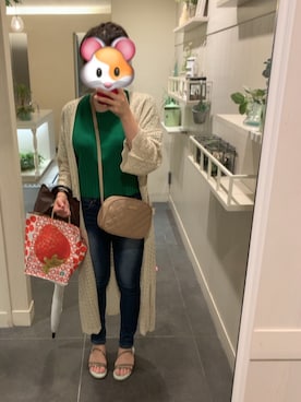 「夢展望（ユメテンボウ）のアイテム」を使った、みわさん（レディース・157cm）の夏コーディネート