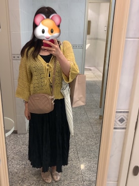 「料理教室コーデ」｜「アイテム（ワンピース/ドレス）」を使った、みわさん（レディース・157cm）の夏コーディネート