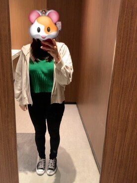 「夢展望（ユメテンボウ）のアイテム」を使った、みわさん（レディース・157cm）の夏コーディネート