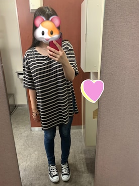 「夢展望（ユメテンボウ）のアイテム」を使った、みわさん（レディース・157cm）の夏コーディネート