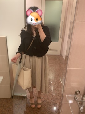 「料理教室コーデ」｜「アイテム（ワンピース/ドレス）」を使った、みわさん（レディース・157cm）の夏コーディネート