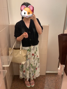 「料理教室コーデ」｜「アイテム（ワンピース/ドレス）」を使った、みわさん（レディース・157cm）の夏コーディネート