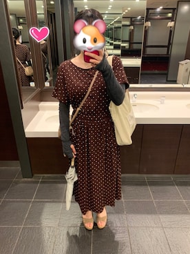 「料理教室コーデ」｜みわさん（レディース・157cm）の夏コーディネート