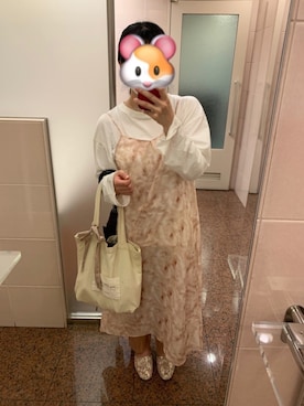 「料理教室コーデ」｜みわさん（レディース・157cm）の夏コーディネート
