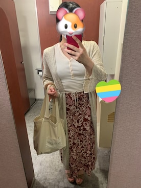 「料理教室コーデ」｜みわさん（レディース・157cm）の夏コーディネート