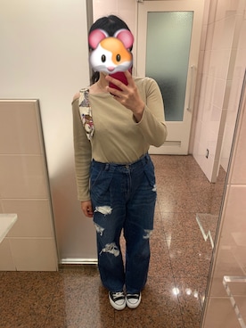 「料理教室コーデ」｜みわさん（レディース・157cm）の秋コーディネート