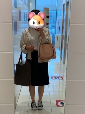 「料理教室コーデ」｜みわさん（レディース・157cm）の秋コーディネート