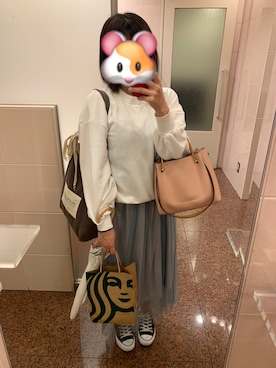 「料理教室コーデ」｜みわさん（レディース・157cm）の秋コーディネート