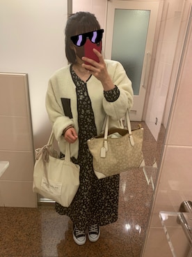 「料理教室コーデ」｜みわさん（レディース・157cm）の秋コーディネート