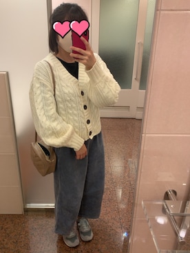「料理教室コーデ」｜みわさん（レディース・157cm）の秋コーディネート