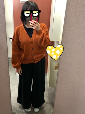 「料理教室コーデ」｜みわさん（レディース・157cm）の冬コーディネート