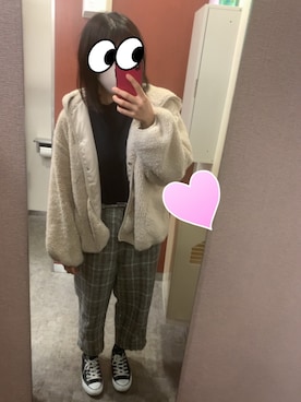 「料理教室コーデ」｜みわさん（レディース・157cm）の冬コーディネート
