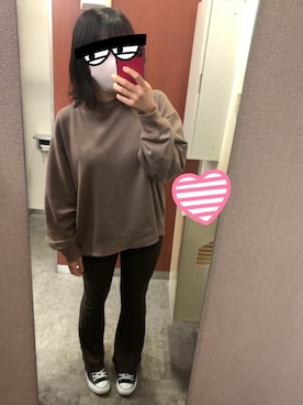 「料理教室コーデ」｜みわさん（レディース・157cm）の冬コーディネート