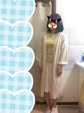 「料理教室コーデ」｜みわさん（レディース・157cm）の春コーディネート