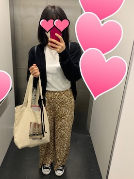 「料理教室コーデ」｜みわさん（レディース・157cm）の春コーディネート