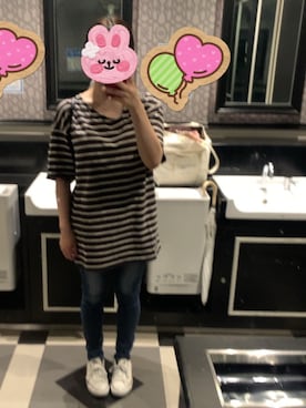 「料理教室コーデ」｜みわさん（レディース・157cm）の春コーディネート