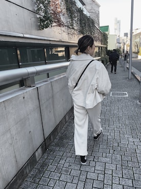 「Bonappetit（ボナペティ）のアイテム」を使った、ariさん（レディース・160cm）の冬コーディネート