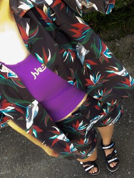 「アロハシャツ」｜azulさん（レディース・163cm）の夏コーディネート