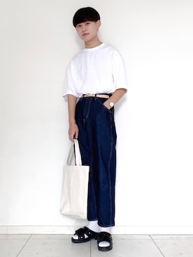 「BENCH（BENSAN）（ベンチ）のアイテム」を使った、Shotaさん（メンズ・174cm）の夏コーディネート