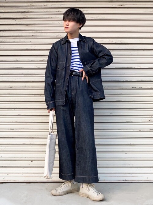 Shota｜STUDIO NICHOLSONのデニムジャケットを使ったコーディネート - WEAR