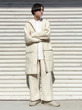 「SASKIA DIEZ（サスキアディッツ）のアイテム（アクセサリー）」を使った、Shotaさん（メンズ・174cm）の冬コーディネート