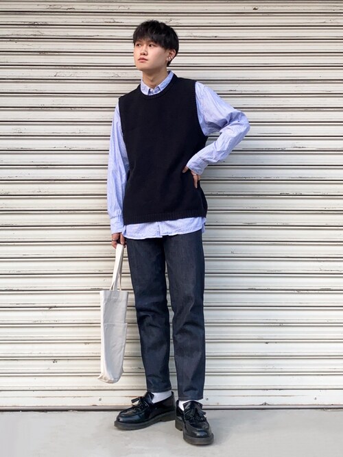 Uniqlo ユニクロ のパンツを使ったメンズ人気ファッションコーディネート Sciaky