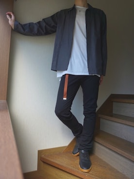 Eclair//.さん（メンズ・185cm）の秋コーディネート