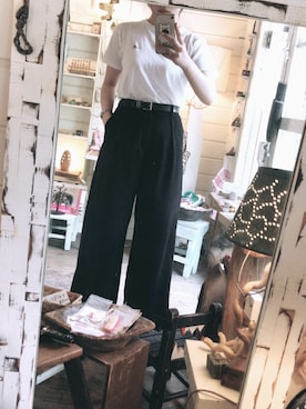 「コーディネート」｜「アイテム（アナログ腕時計）」を使った、eiko_kamadaさん（レディース・162cm）の秋コーディネート