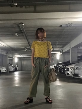 「Ted Baker（テッドベーカー）のアイテム（トップス）」を使った、ayase☺︎* 相互さん（レディース・153cm）の夏コーディネート
