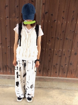 kanako☺︎さん（レディース・159cm）の夏コーディネート