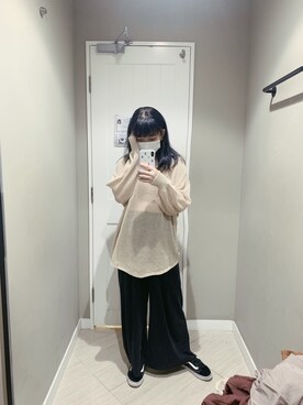 「SOU･SOU（ソウ・ソウ）のアイテム（PC・スマホグッズ/家電）」を使った、szelammさん（レディース・165cm）の冬コーディネート