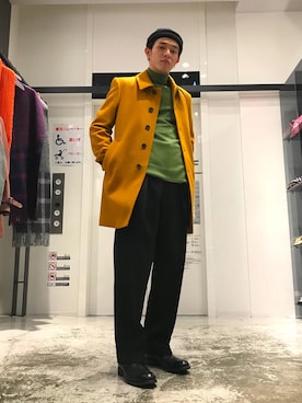 しゅうさくさん（メンズ・170cm）の冬コーディネート