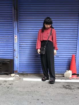 「COACH」｜「アイテム（その他）」を使った、Hinaさん（レディース・157cm）の夏コーディネート