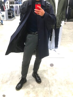 だいさん（メンズ・179cm）の冬コーディネート