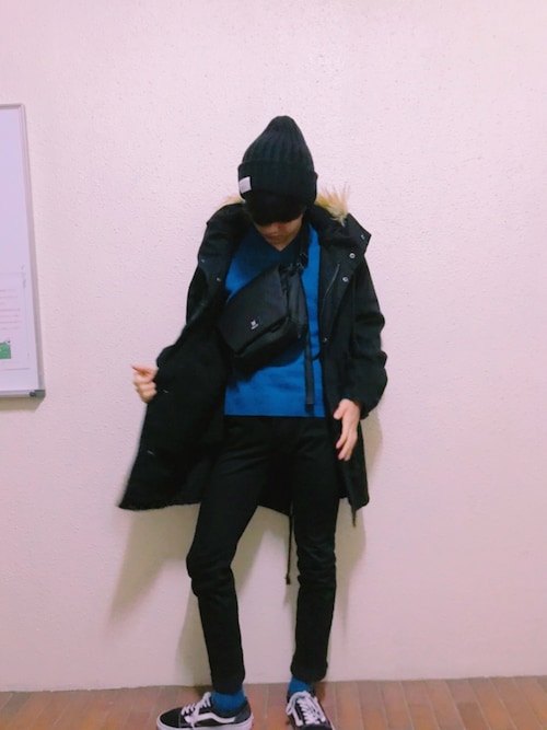 みお ユニクロのニット セーターを使ったコーディネート Wear