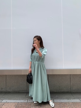 「ミントカラー」｜ayakaさん（レディース・152cm）の春コーディネート