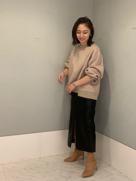 ayakaさん（レディース・152cm）の秋コーディネート