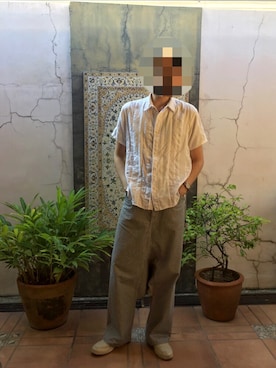 「SEIKO 5（セイコーファイブ）の【SEIKO 5】ミリタリー メッシュナイロンベルト（アナログ腕時計）」を使った、Julio  さん（メンズ・188cm）の秋コーディネート