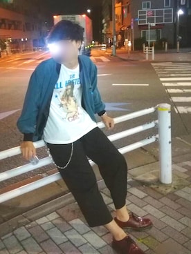 「GIORGIO ARMANI（ジョルジオアルマーニ）のアイテム（ジャケット/アウター）」を使った、ゆたかさん（メンズ・182cm）の夏コーディネート