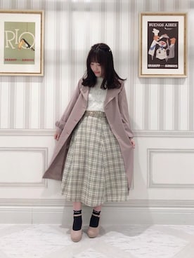 トレンチコートを使った 学生 のレディース人気ファッションコーディネート Wear