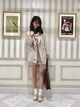 マジェスティックレゴンルミネ池袋店スタッフさん（レディース・155cm）の春コーディネート