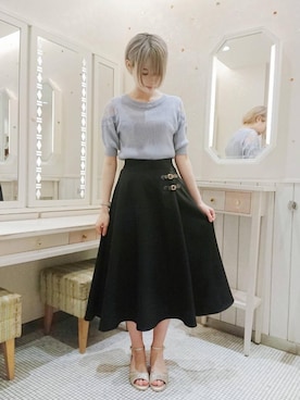 マジェスティックレゴンルミネ池袋店スタッフさん（レディース・163cm）の夏コーディネート