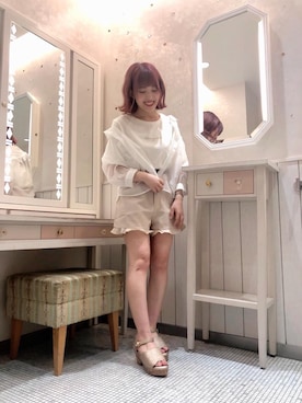 マジェスティックレゴンルミネ池袋店スタッフさん(レディース・147cm)の夏コーディネート