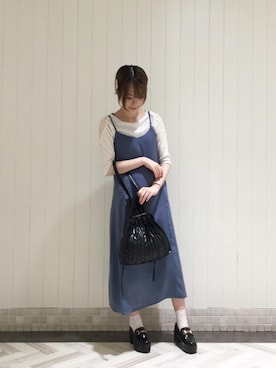 マジェスティックレゴンルミネ池袋店スタッフさん(レディース・163cm)の秋コーディネート