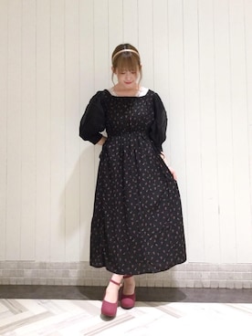 マジェスティックレゴンルミネ池袋店スタッフさん（レディース・147cm）の秋コーディネート