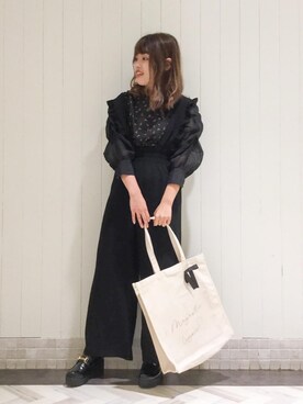 マジェスティックレゴンルミネ池袋店スタッフさん（レディース・158cm）の秋コーディネート