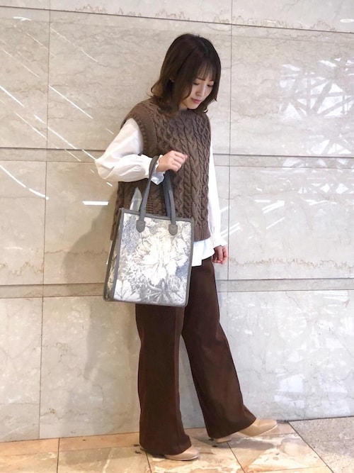 マジェスティックレゴンルミネ池袋店スタッフ Majestic Legon Majestic Legonのハンドバッグを使ったコーディネート Wear