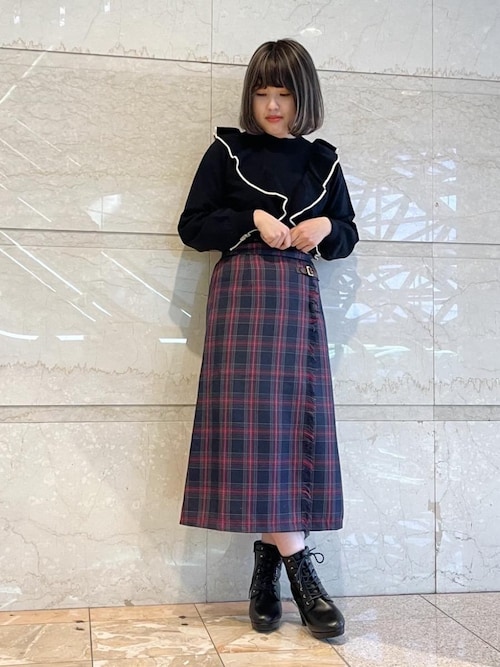 Majestic Legon マジェスティックレゴンルミネ池袋店スタッフさんのニット セーターを使ったコーディネート Zozotown