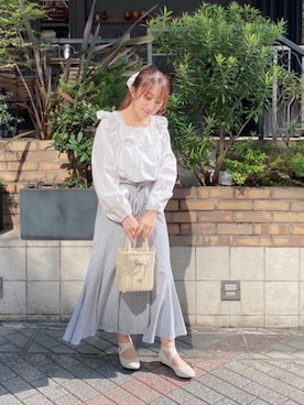 マジェスティックレゴンルミネ池袋店スタッフさん（レディース・151cm）の冬コーディネート